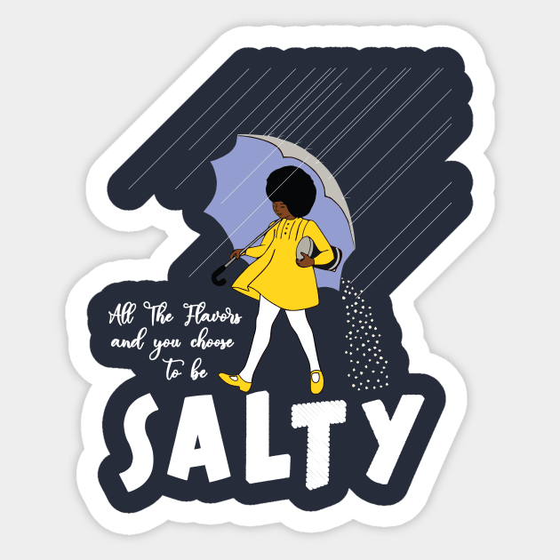 All The Flavors Salty Sticker by sopiansentor8